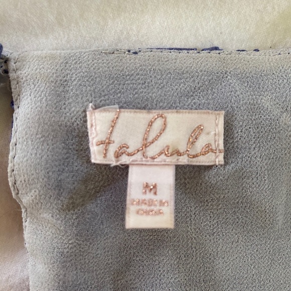 Blue Lace Talula Short Sleeve Blouse - Picture 2 of 2